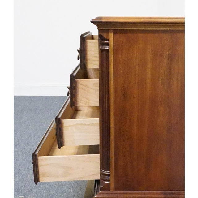 Wood National / Mt. Airy Solid Cherry Traditional Style 26" Chairside Chest / Nightstand For Sale - Image 7 of 12