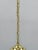 Art Deco Brass and Opaline Glass Chandelier, 1930s For Sale - Image 9 of 14