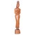 Vintage Asian Sculpture in Lacquered Wood, 1950s For Sale - Image 12 of 12