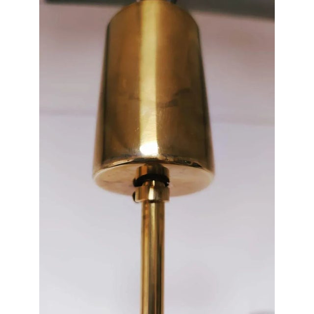 Sputnik Brass & Murano Glass Chandelier For Sale - Image 12 of 18