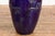 Ceramic 19th Century Large Antique Thai Cobalt Blue Martaban Jar with Raised Motifs For Sale - Image 7 of 12