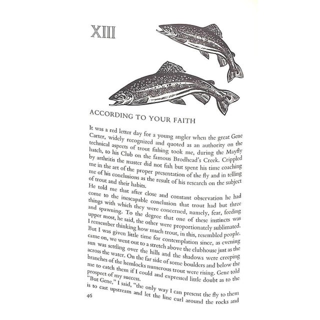 "Bright Salmon and Brown Trout" 1996 Lamb, Dana S. For Sale - Image 9 of 9