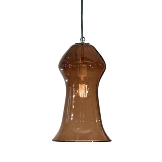 Not Yet Made - Made To Order Gama Pendant Light from the Versuvius Collection in Tea For Sale - Image 5 of 5