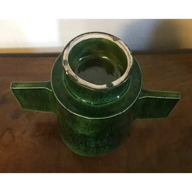 Art Deco French Modernist Art Deco Pottery Vase For Sale - Image 3 of 13