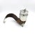 Traditional Late 19th Century Scottish Silver Plate Mounted Rams Horn Snuff Mull with Eagle in Flight Final For Sale - Image 3 of 8