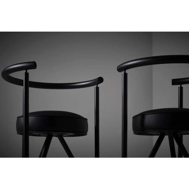 Metal Miss Dorn Chairs by Philippe Starck for Disform, 1982, Set of 2 For Sale - Image 7 of 13