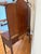 Vintage Satin Black & Oak Vanity With Tri-Fold Mirror | Refinished Makeup Vanity Desk For Sale In Jacksonville, FL - Image 6 of 11