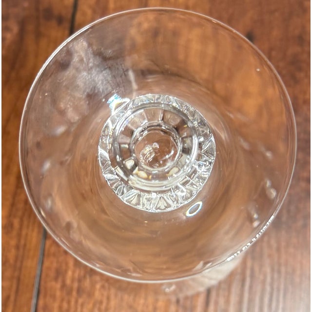 Mid 20th Century Duncan & Miller “Willow” Crystal Iced Tea Goblets –Set of 4 For Sale - Image 11 of 13