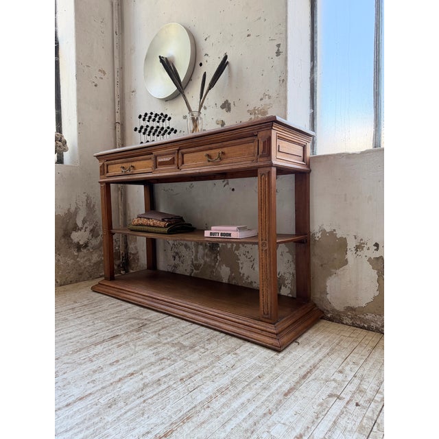 19th Century Oak Console Table For Sale - Image 14 of 18