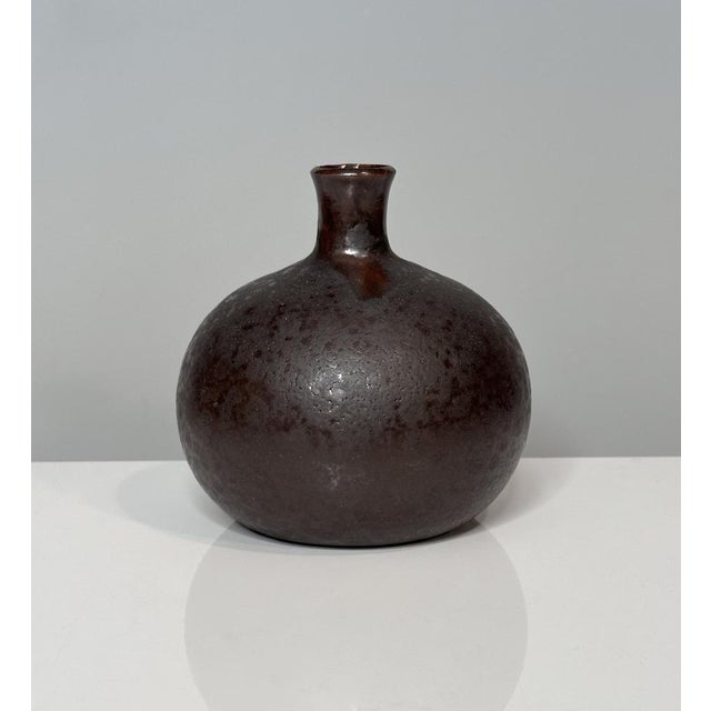 Spherical Studio Ceramic Art Vase by Melitta Teubner, 1960s For Sale - Image 10 of 10