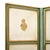 French French Antique Panel Screen, Gold Leaf For Sale - Image 3 of 9