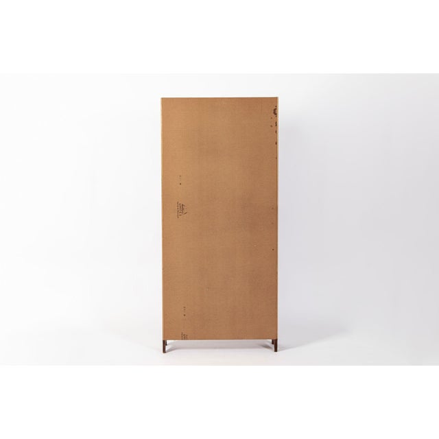 Pair of Mid Century Scandinavian Modern Tall Rosewood Bookcases For Sale - Image 18 of 18