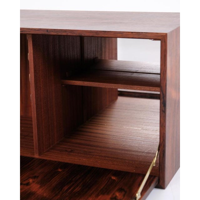 Danish Rosewood Wall Mounted Cabinet, 1960s For Sale - Image 8 of 12