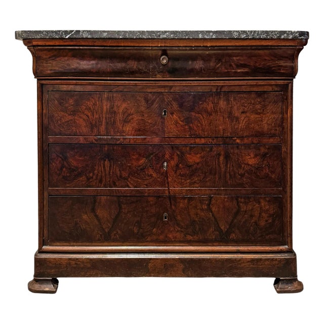 Early 19th Century French Louis Philippe Chest of Drawers For Sale