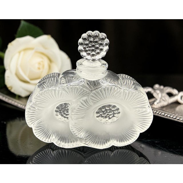 Profumo Flowers Bottle by René Lalique for Lalique, 1970s For Sale - Image 10 of 13