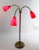 Mid-Century Modern Mid Century Gooseneck Floor Lamp in Red For Sale - Image 3 of 12