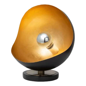 Nova of California Luna Bella Accent Table Lamp, Black & Gold