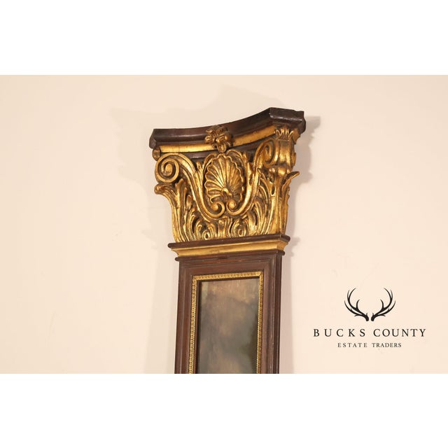 Pair Of Decorative Mirrored Wall Columns With Gilt Carved Capitals By Francisco Hurtado For Sale - Image 18 of 18