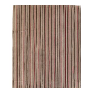 Galerie Shabab Collection Mid-20th Century Handmade Turkish Flatweave Kilim Room Size Carpet For Sale