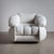 This pair of lounge chairs by Italian designer Adriano Piazzesi dates back to the 1970s. The chairs feature a soft, cloud-...