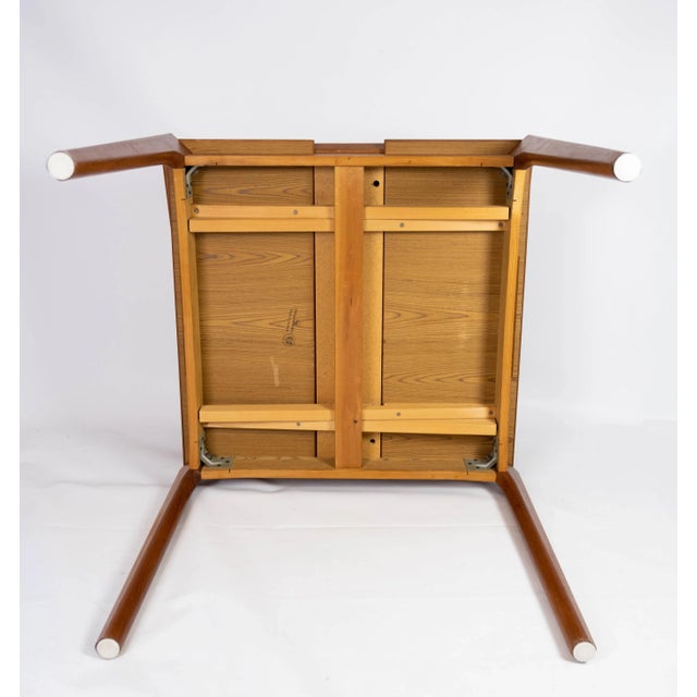 Teak Dining Table with Extensions by Henning Kjærnulf, 1960s For Sale - Image 18 of 18