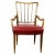 Mid-Century Austrian Walnut and Red Leather Dining Armchairs from Oswald Haerdtl, Set of 2 For Sale - Image 16 of 16