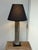 Restoration Hardware 19th Century Zinc Column Table Lamp For Sale In San Francisco - Image 6 of 12