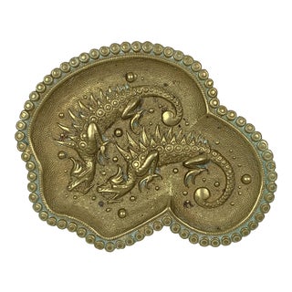 Vintage Dragon Tray For Sale