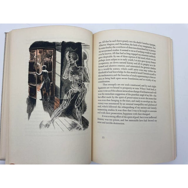 Frankenstein or the Modern Prometheus Hardcover Book 1950 Edition For Sale In Palm Springs - Image 6 of 6