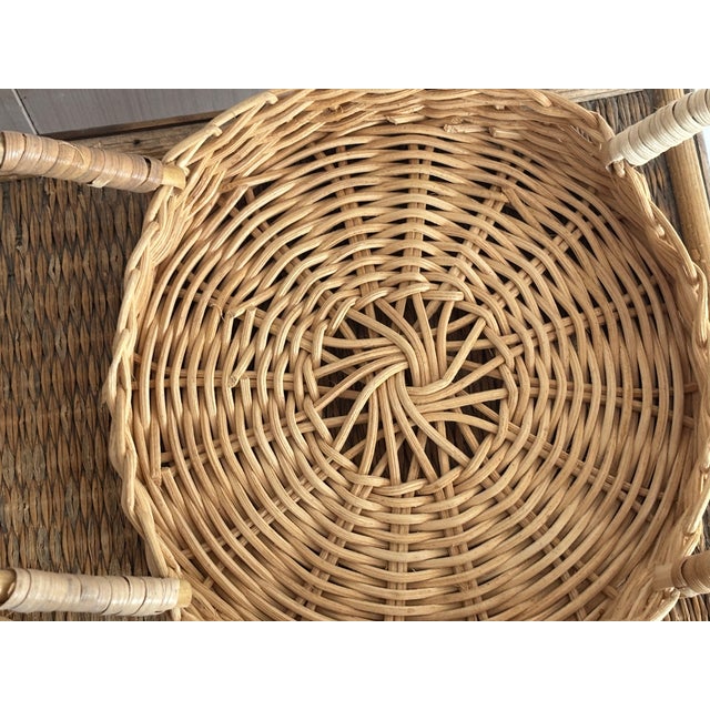 Wood 1980 Folding Baskets From People's Republic of China For Sale - Image 7 of 12