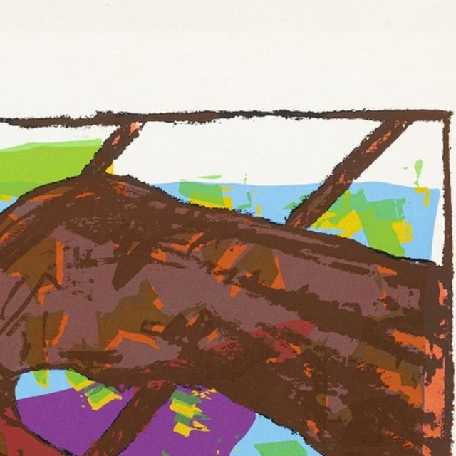 Mário Peixoto, Composition, 1983, Screenprint For Sale - Image 4 of 6
