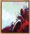 Edge Lit With Green - Framed Red and Light Green Textured Contemporary Abstract Acrylic Painting For Sale