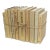 Decorative Books - Gold Coast Book Bundle - 1 Foot of Tan Books For Sale