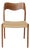 Model 71 Chair in Teak with New Danish Cord by Niels Otto Møller for J.L. Møllers, 1960s For Sale