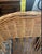 Wood 1970s Sculptural Wicker Barrel Chairs - Pair Vintage For Sale - Image 7 of 12