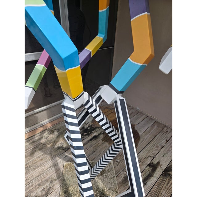 Monumental Robert Cordisco Aluminum Sculpture Figurines Unsigned For Sale - Image 4 of 11