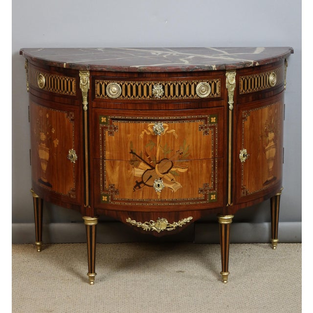 Louis XVI Commode, 1800s For Sale - Image 14 of 14