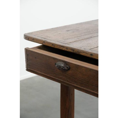 Antique Oak Dining Table For Sale - Image 10 of 14