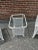 Mid-Century Modern Russell Woodard Mesh Steel Patio Table & 2 Chairs For Sale - Image 3 of 8