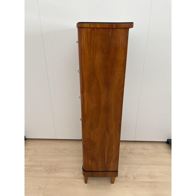 Biedermeier Five-Drawer Chiffonier in Cherry Veneer, South Germany, 1830s For Sale - Image 15 of 18
