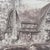 Vintage Signed Pencil Drawing Storybook English Cottage Framed 1989 For Sale - Image 4 of 12