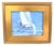 2020s Sailboat Nautical Ocean Oil Painting Including the Antiqued Gold Wood Frame For Sale - Image 5 of 5