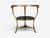 Metal Louis XVI Style, Rams Head Gueridon, Bronze, Black Stone, France, 20th C. For Sale - Image 7 of 14