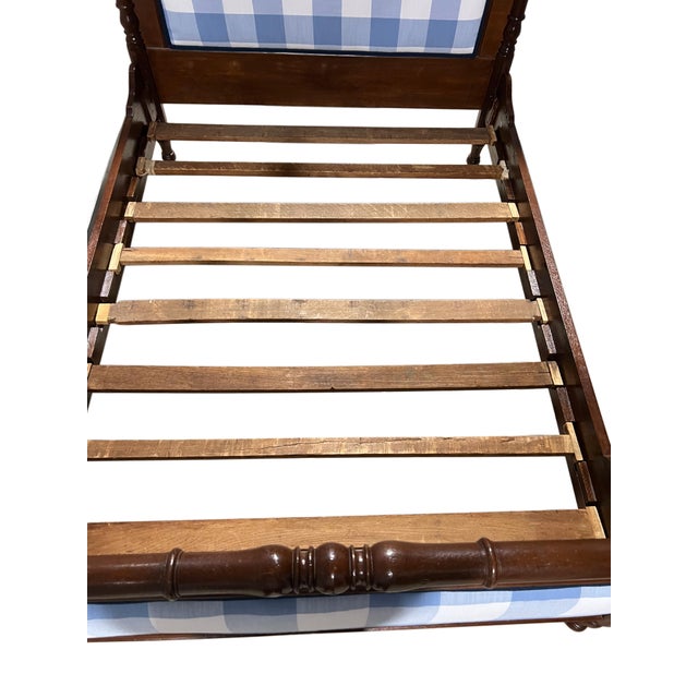 French Upholstered Bed in Serena & Lily For Sale - Image 9 of 12