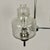 Mid-Century Modern Three-Arm Pendant Light in Crackled Glass and Chrome, 1960s For Sale - Image 6 of 7