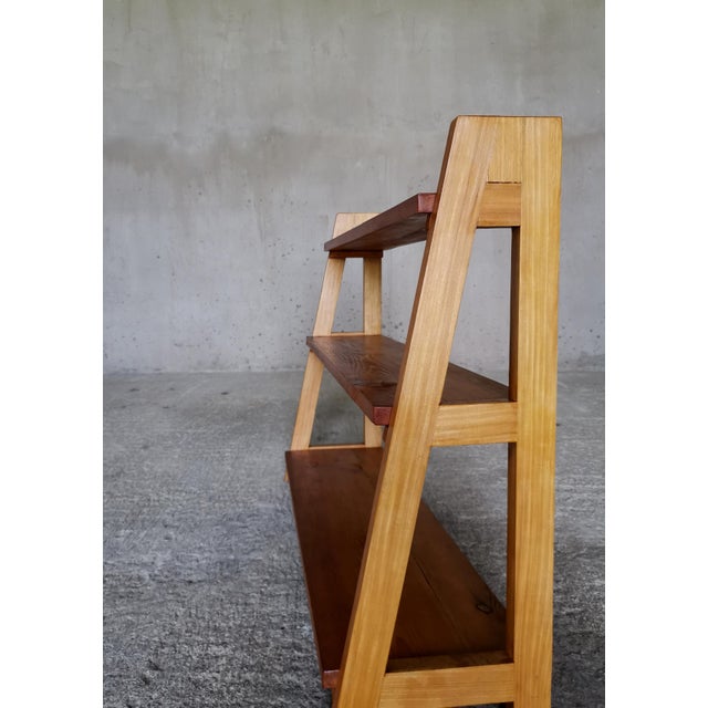 Nordiska Kompaniet Vintage Swedish Pine and Elm Display Shelf by Axel Einar Hjorth for Nordiska Kompaniet, 1930s For Sale - Image 4 of 11