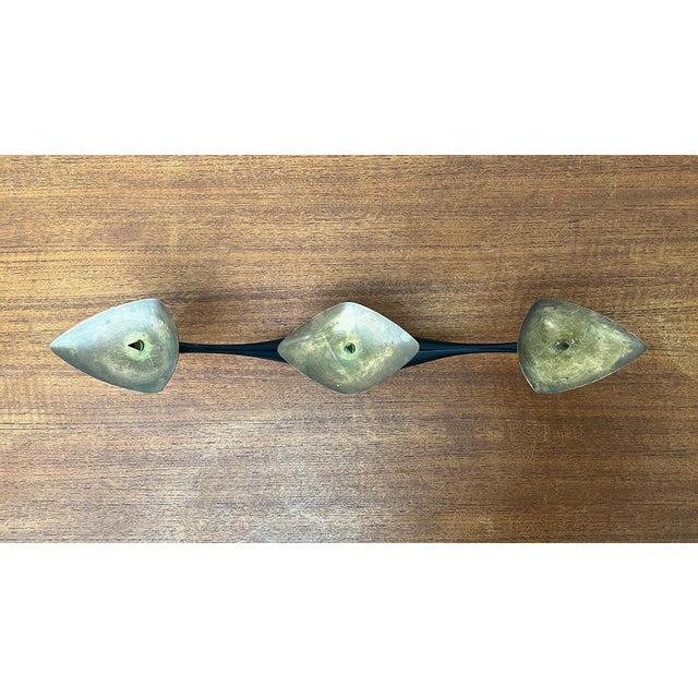 Mid-Century German Metal Candleholder by Klaus Ullrich for Faber & Schumacher, 1950s For Sale - Image 5 of 18