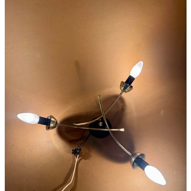 Wall Sconce from Lunel, France, 1950s For Sale - Image 9 of 13