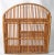 1970s British Colonial Tiger Bamboo Caning Reed Handwoven Shelving Bookcase Bohemian Chic For Sale - Image 11 of 12