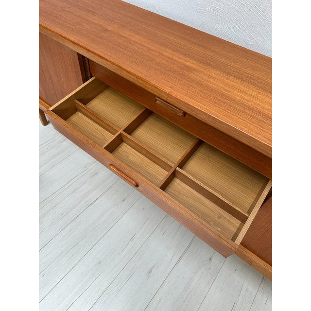 Large Mid-Century Danish Teak Sideboard, 1960s For Sale - Image 13 of 17